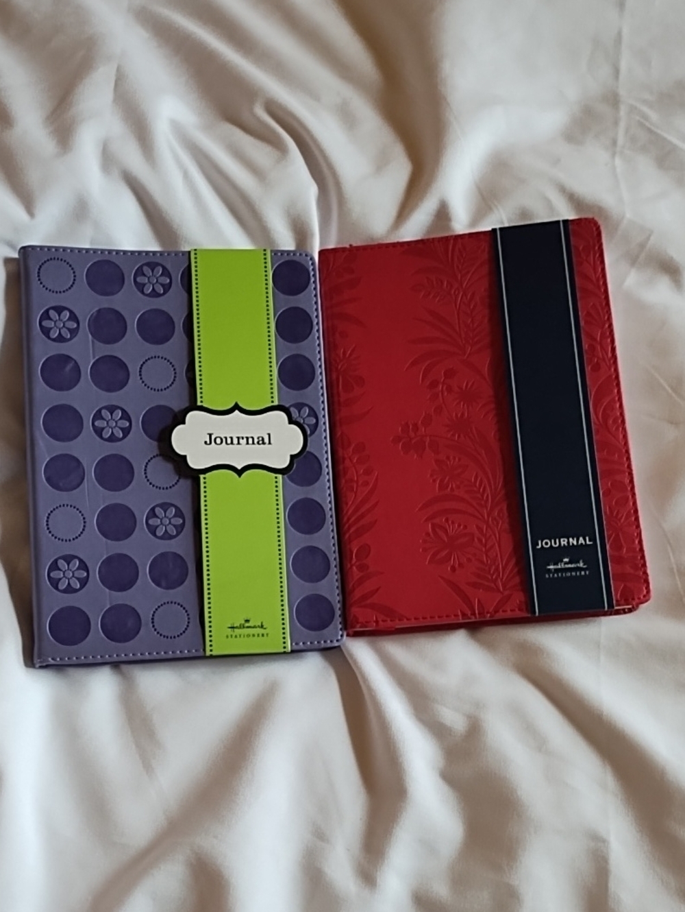 Hallmark Purple and Red Journals - Set of 2